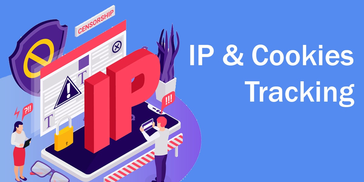 Digital marketing with IP and cookies tracking