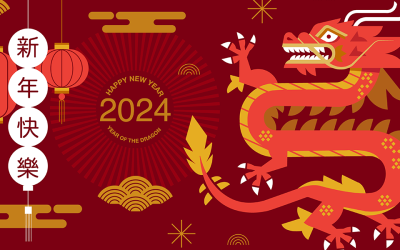 Website Chinese New Year Greeting Year 2024